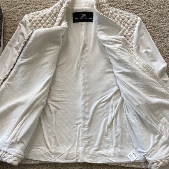 TART Collection Moto Style Sweater Jacket - Picture 7 of 8